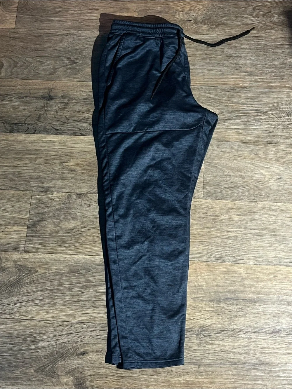 Navy Blue Drawstring Sweatpants - Picture 2 of 2